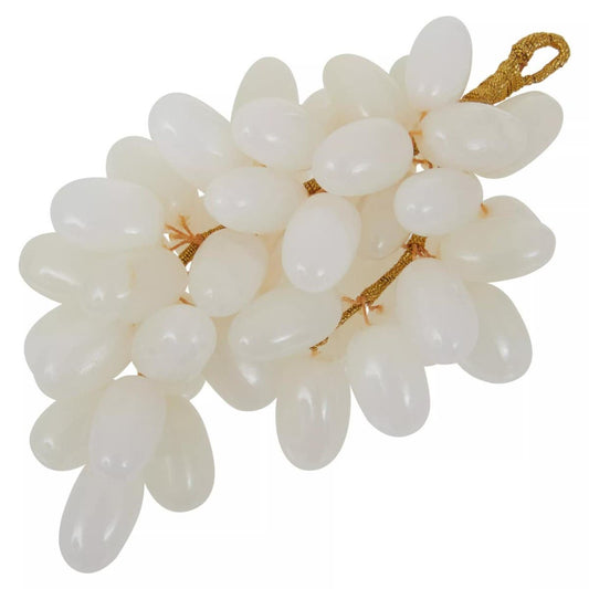 Alina White Onyx Decorative Grapes